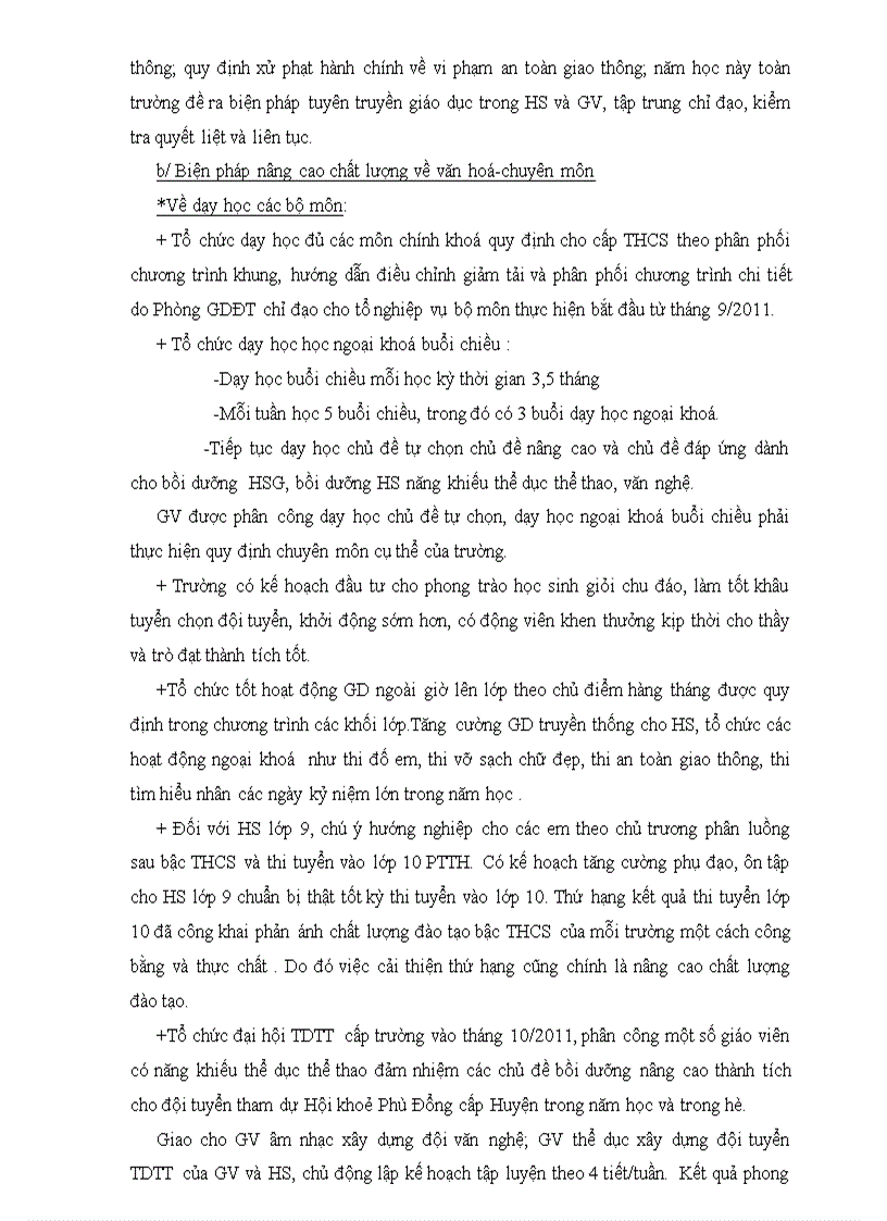 image for page Kế hoạch công tác năm học 2011 2012