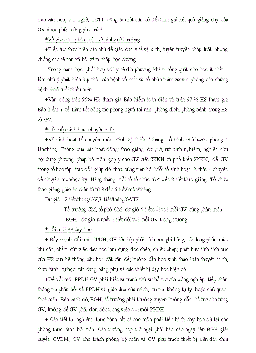 image for page Kế hoạch công tác năm học 2011 2012