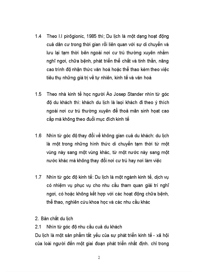 image for page Khai niem du lich