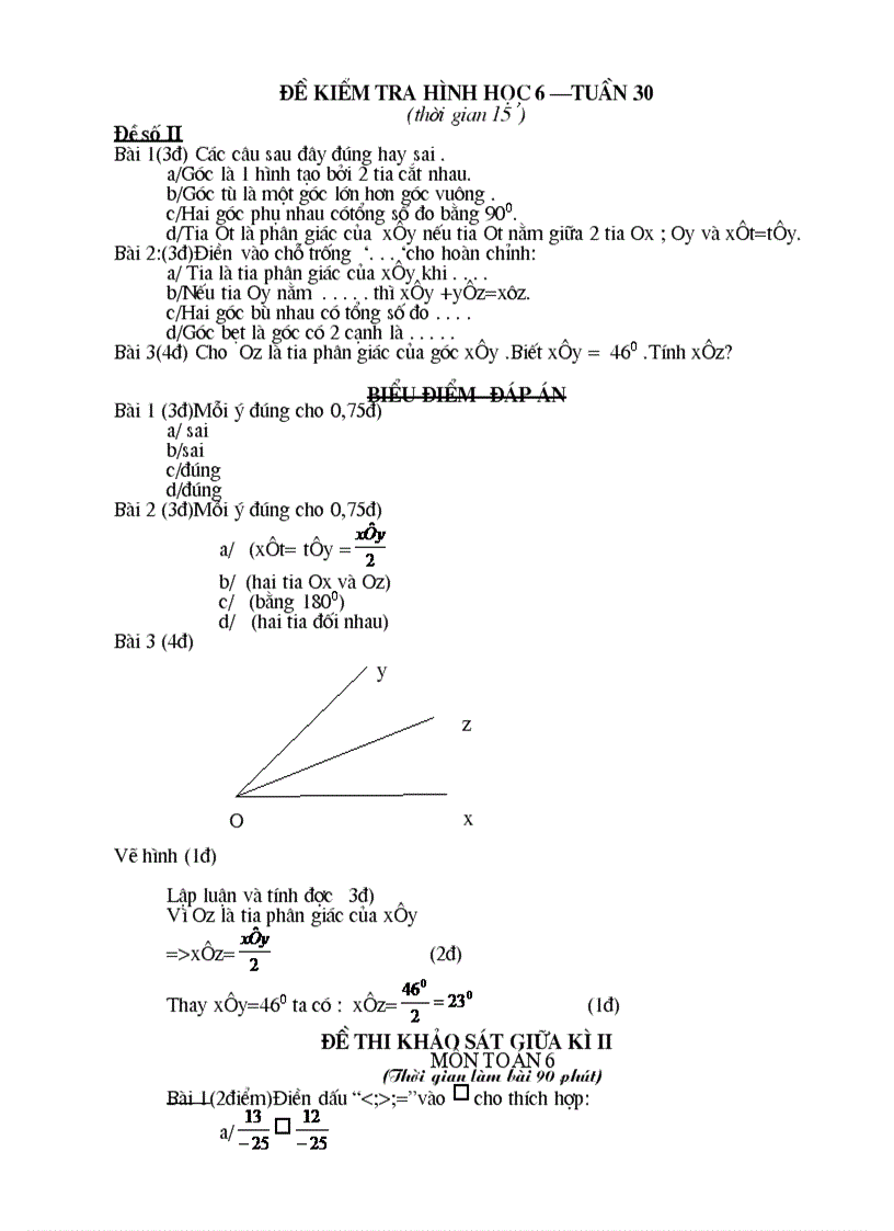 image for page Kt toan 6