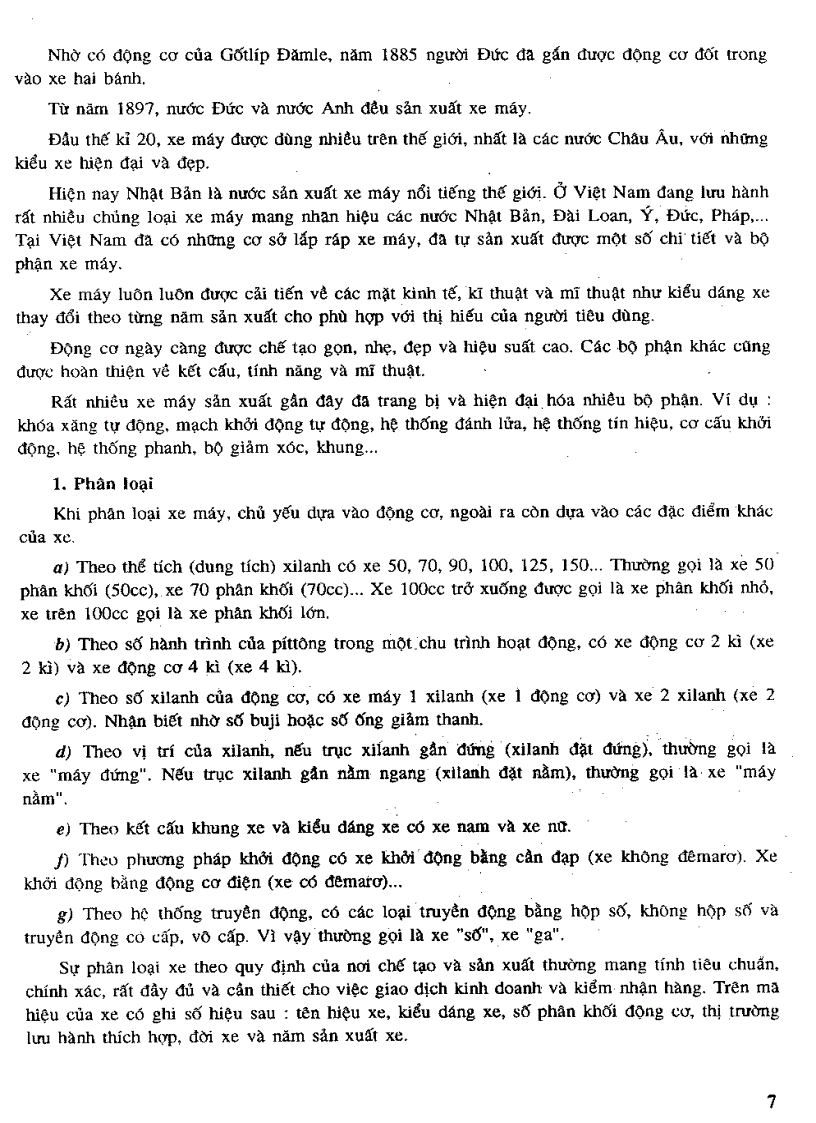 image for page Sua chua xe may