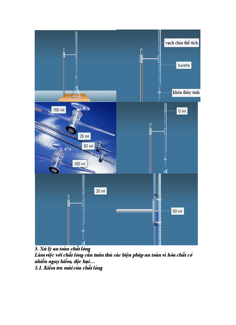 image for page Thao tác với hóa chất lỏng trong phòng thí nghiệm