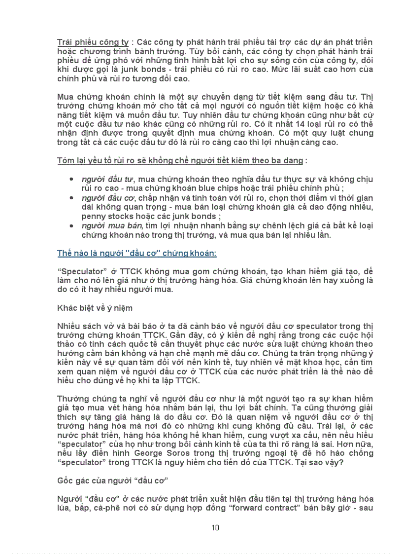 image for page Thị trường chứng khoán