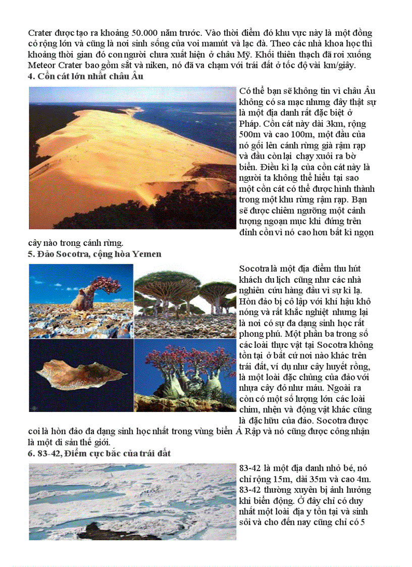 image for page 10 địa danh kì lạ nhất trên trái đất