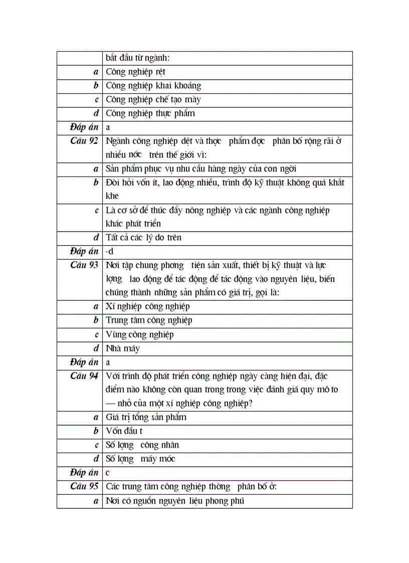 image for page 100 cau trac nghiem mon diaLy10