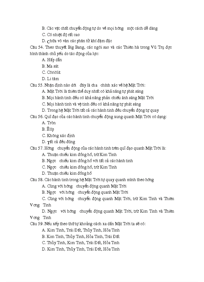 image for page 1001 cau hoi trac nghiem dl 10