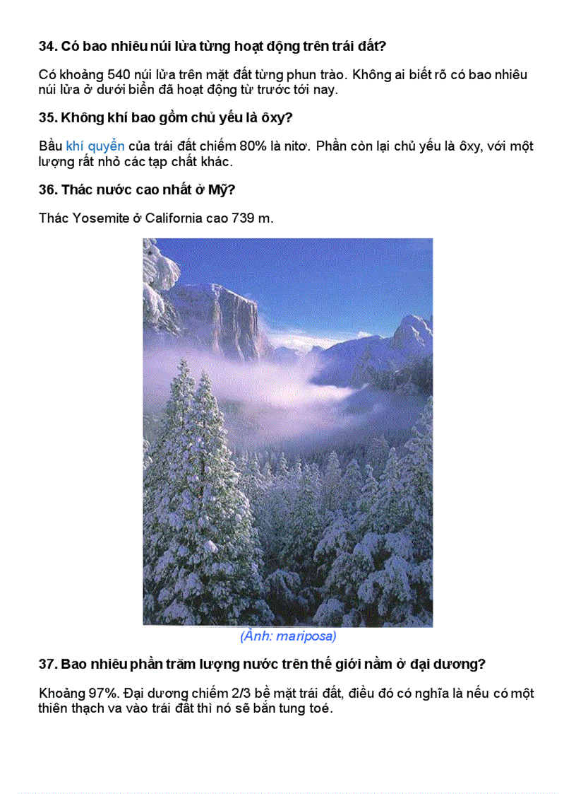 image for page 101 điều thú vị về trái đất