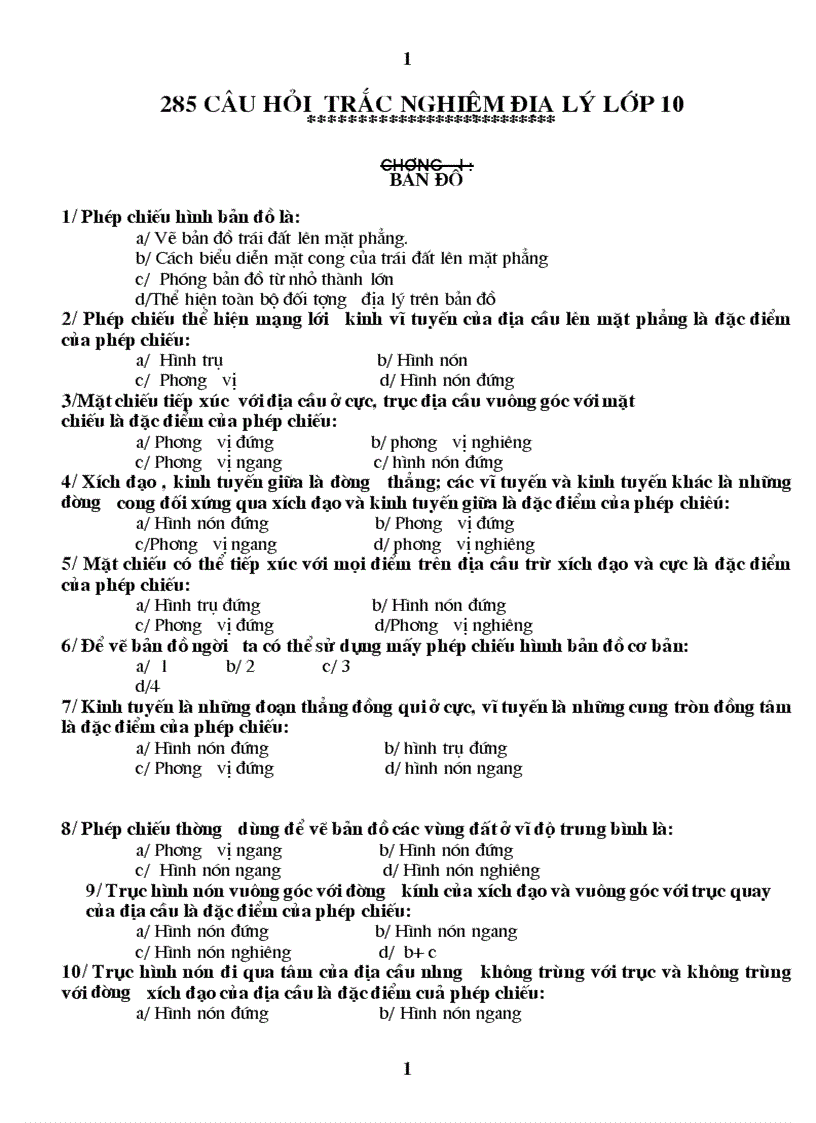 image for page 285 cau hoi trac nghiem 10