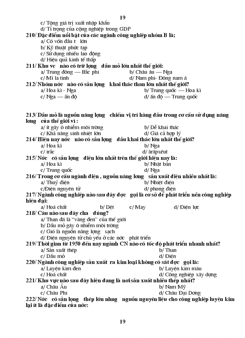 image for page 285 cau hoi trac nghiem 10