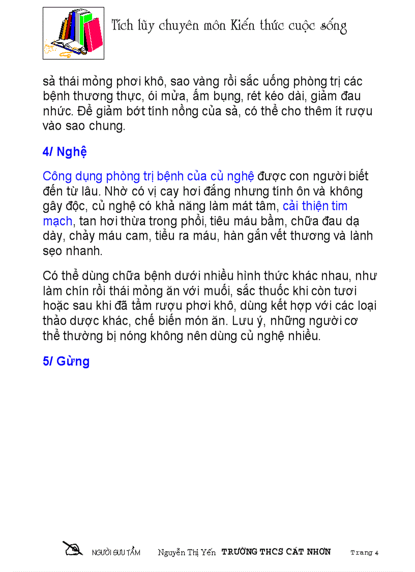 image for page 6 gia vị chữa bệnh người
