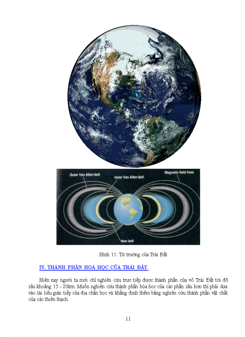 image for page Cấu tạo trái đất
