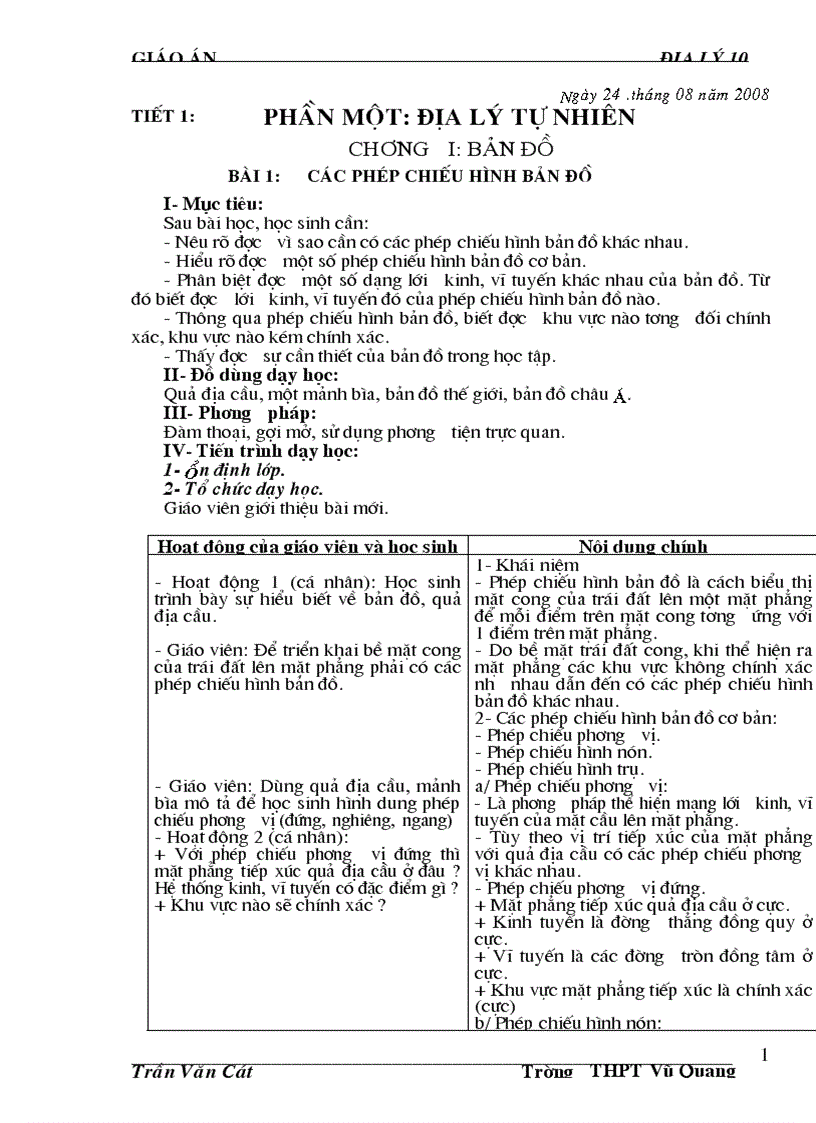 image for page Giao An 10 CB Tran Cat VQ