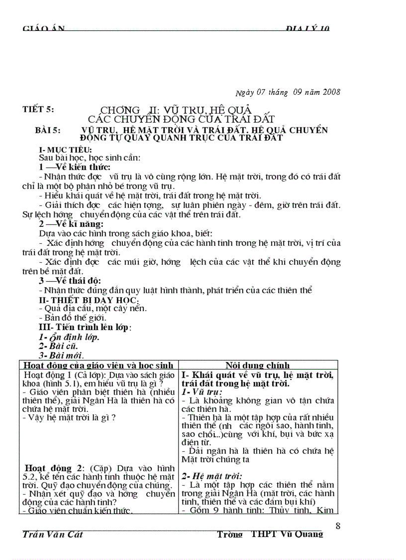 image for page Giao An 10 CB Tran Cat VQ