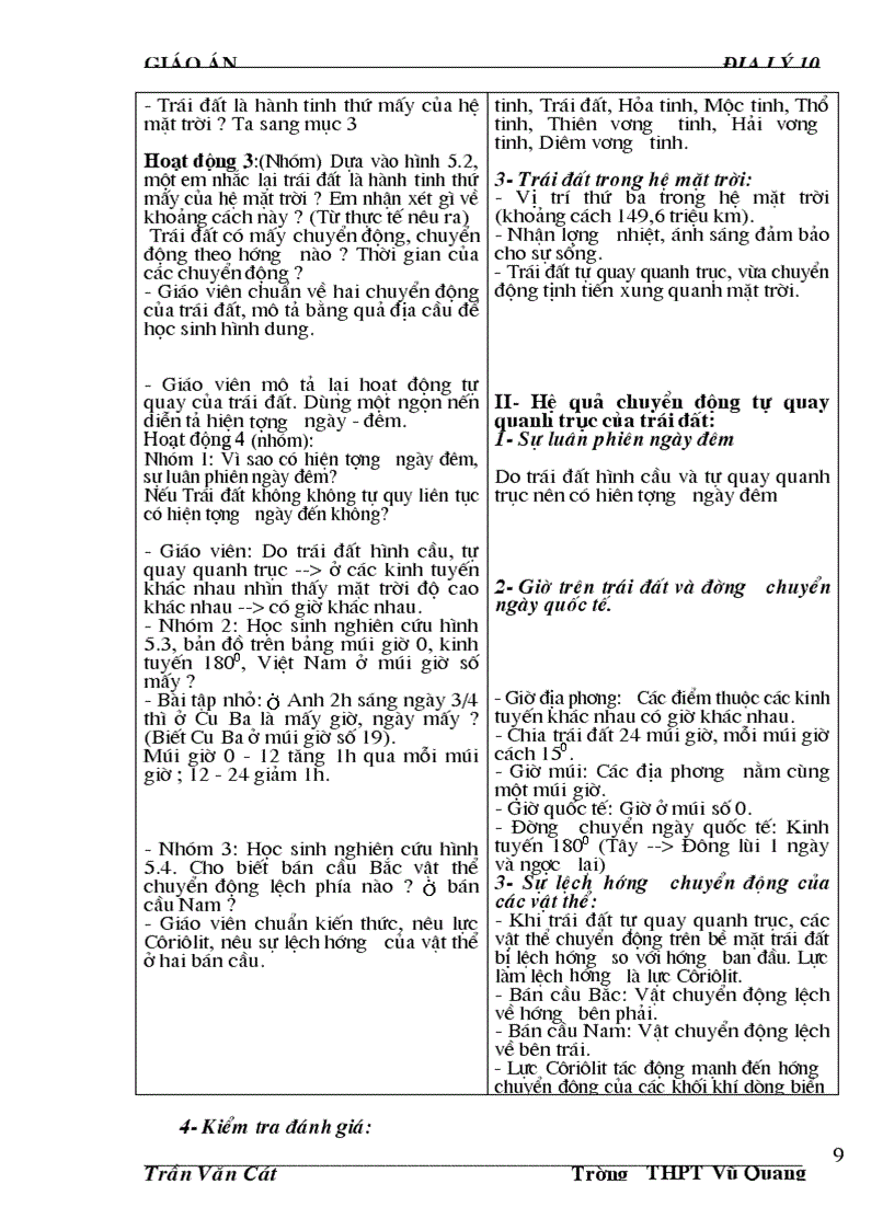 image for page Giao An 10 CB Tran Cat VQ