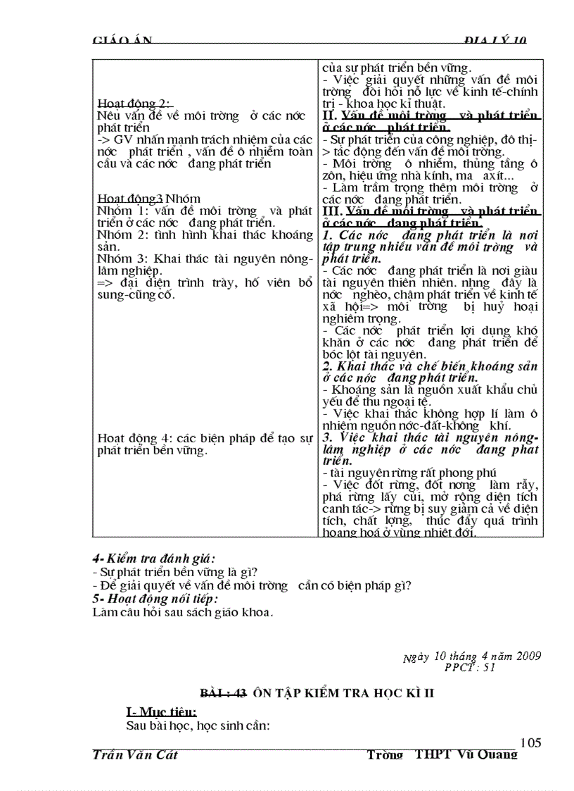 image for page Giao An 10 CB Tran Cat VQ