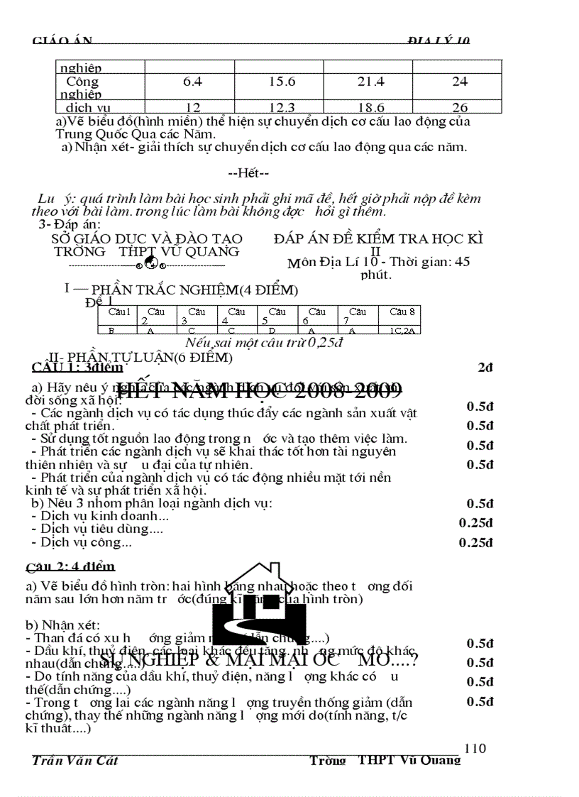 image for page Giao An 10 CB Tran Cat VQ