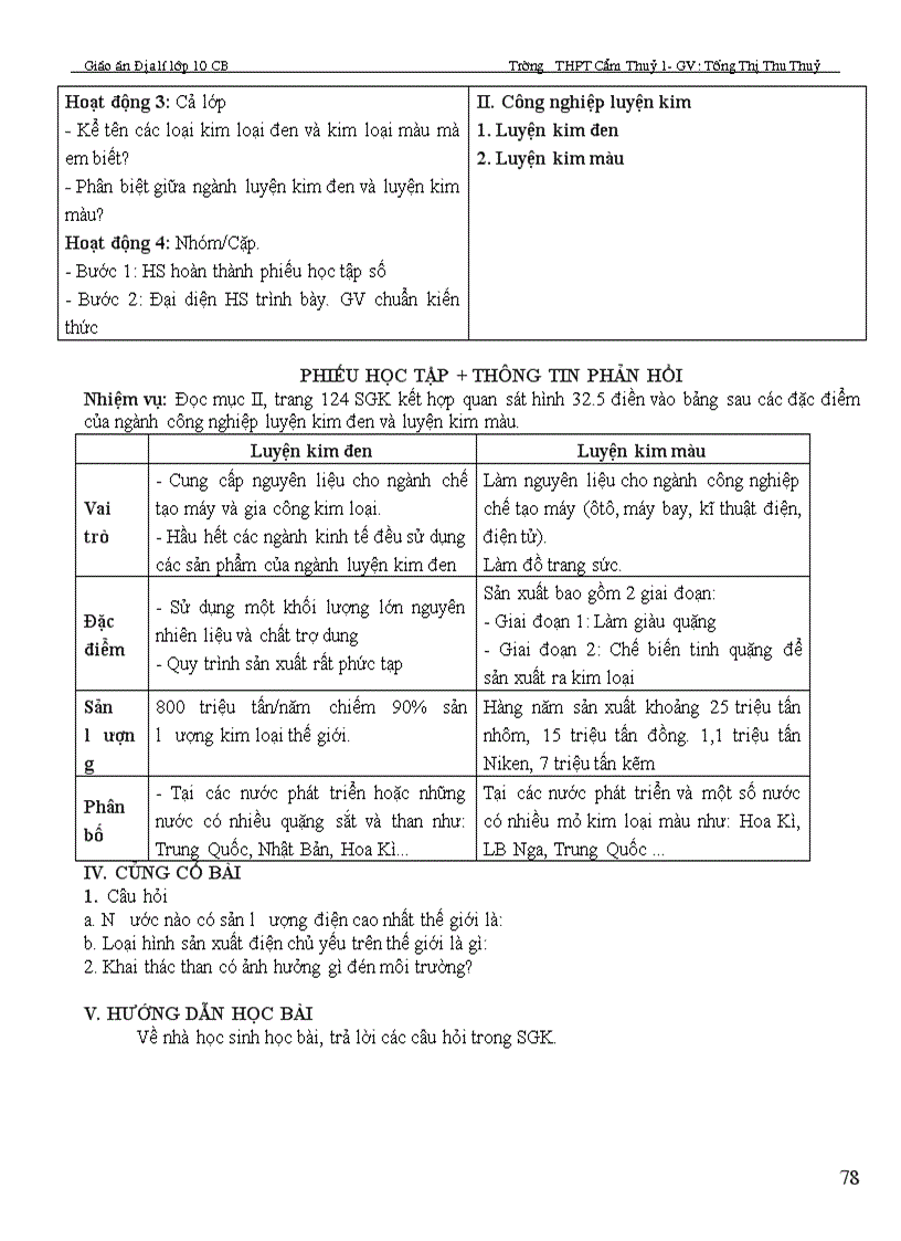 image for page Giao an 10 chưa đủ TTTT