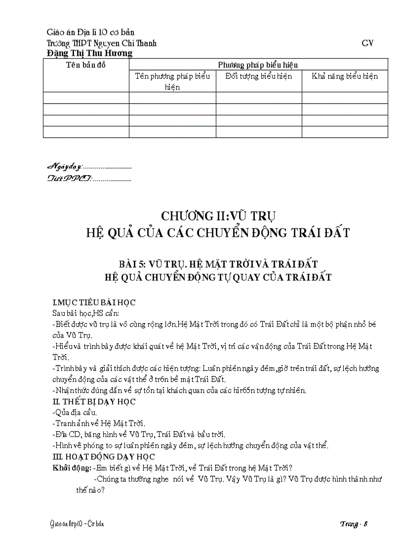 image for page Giao an 10 co ban