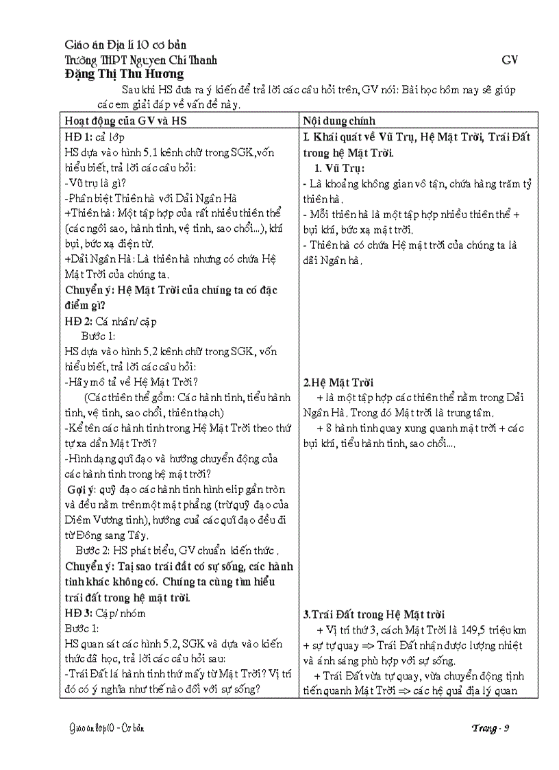 image for page Giao an 10 co ban