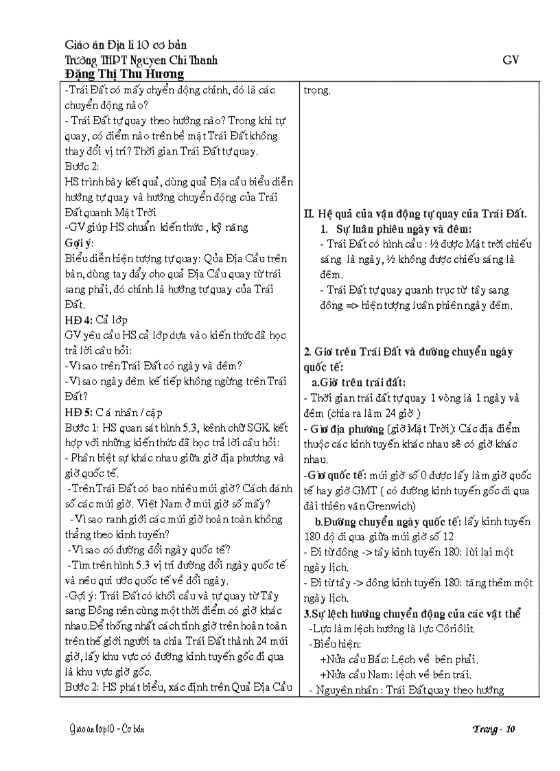 image for page Giao an 10 co ban