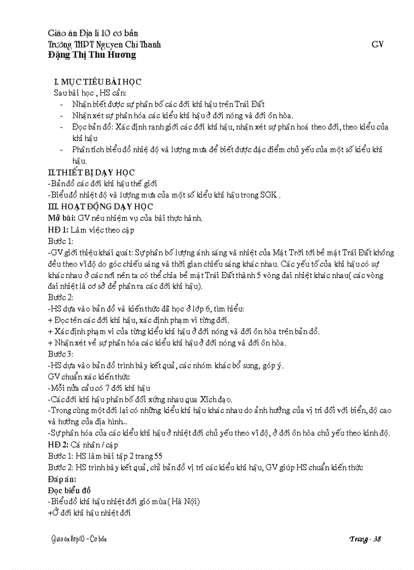 image for page Giao an 10 co ban