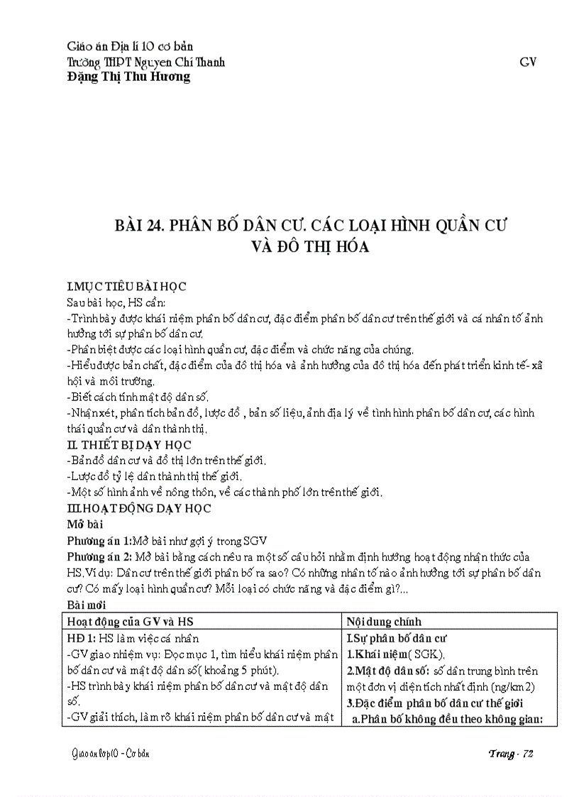 image for page Giao an 10 co ban