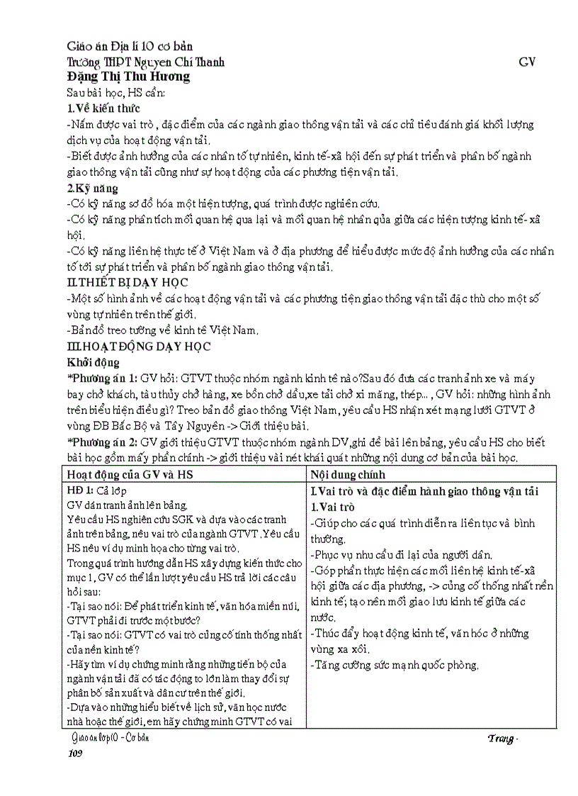 image for page Giao an 10 co ban