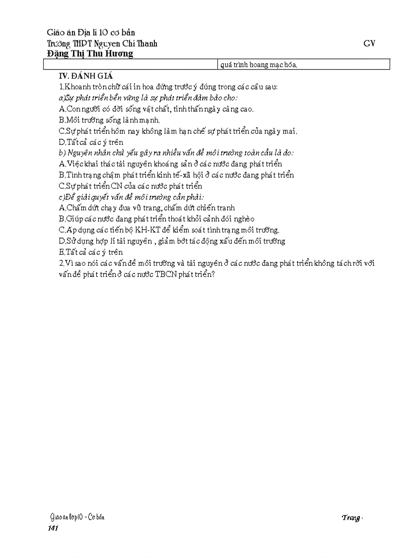 image for page Giao an 10 co ban