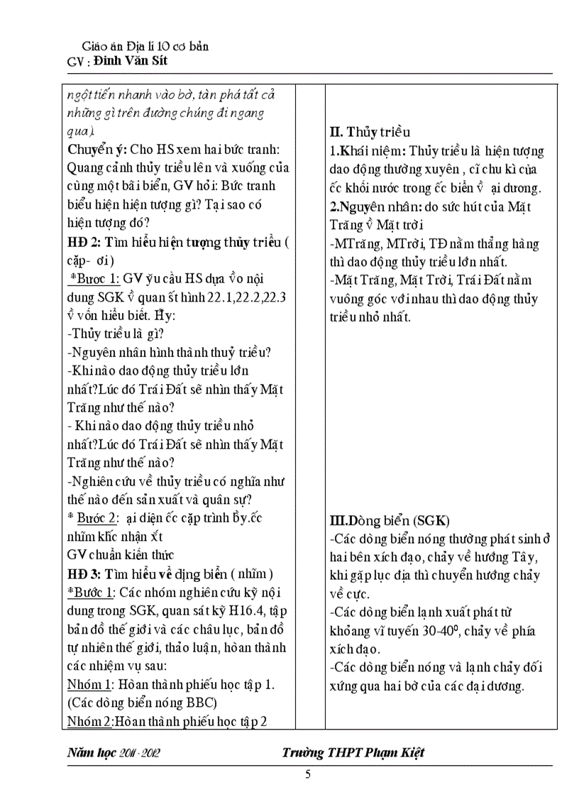 image for page Giao an 10