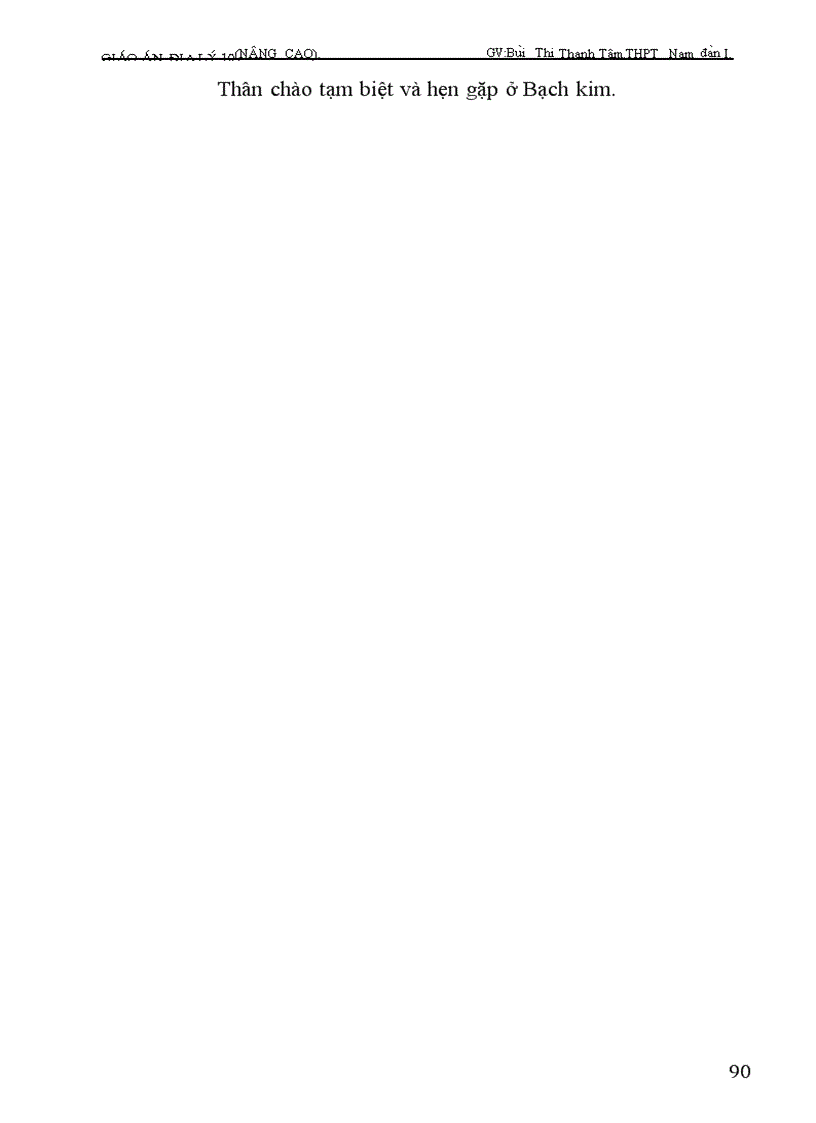 image for page Giáo án Địa 10 Nâng cao cả năm