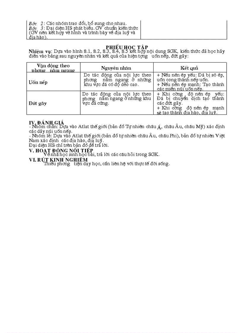 image for page Giáo án Địa lí 10 CB bài 7 và 8 xem thử