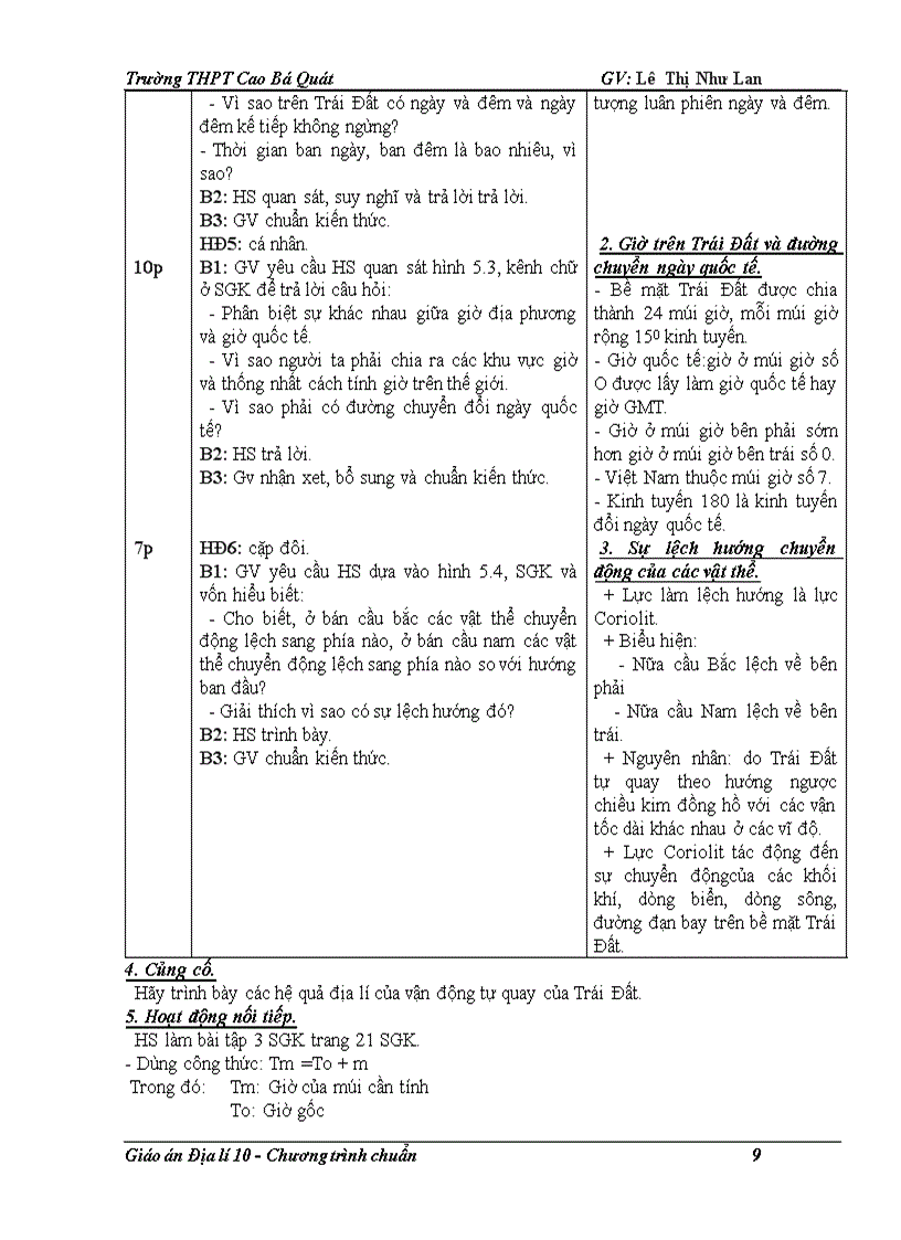 image for page Giao an dia li 10 1