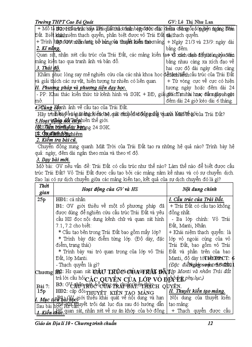 image for page Giao an dia li 10 1