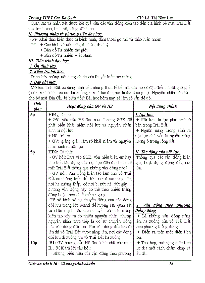 image for page Giao an dia li 10 1