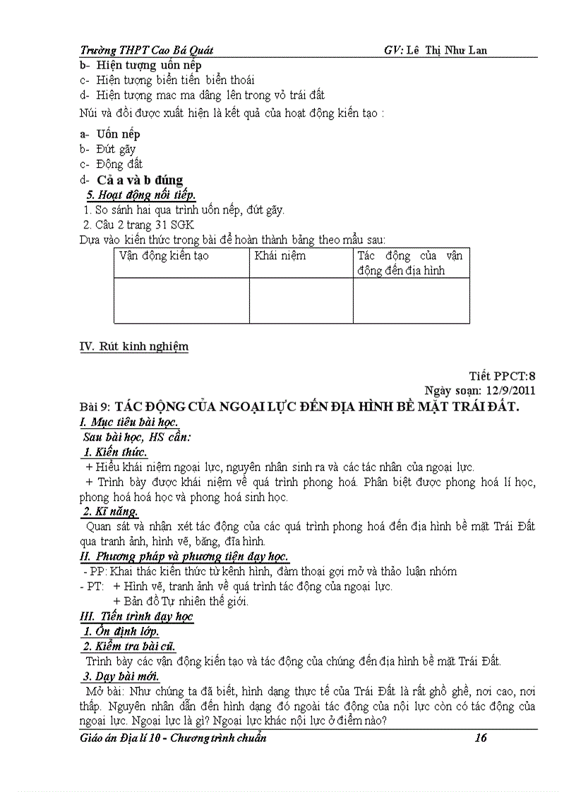 image for page Giao an dia li 10 1