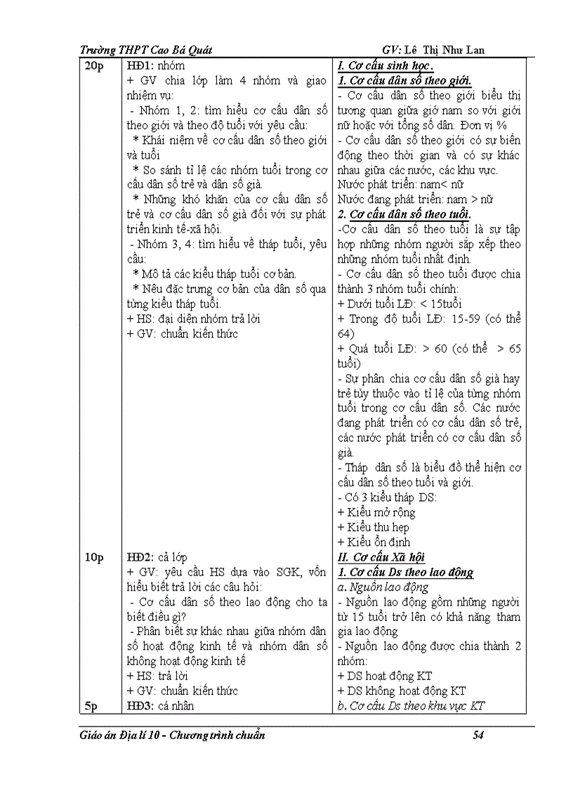 image for page Giao an dia li 10 1