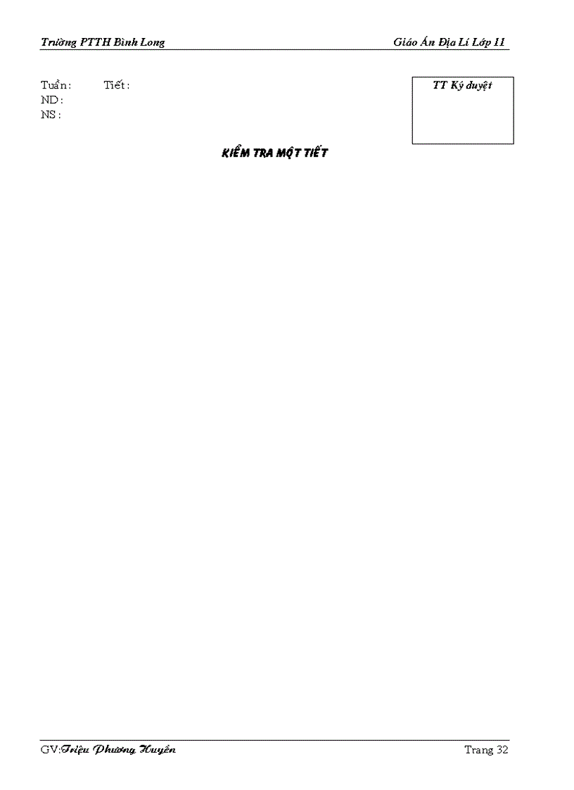 image for page Giao an dia li 11