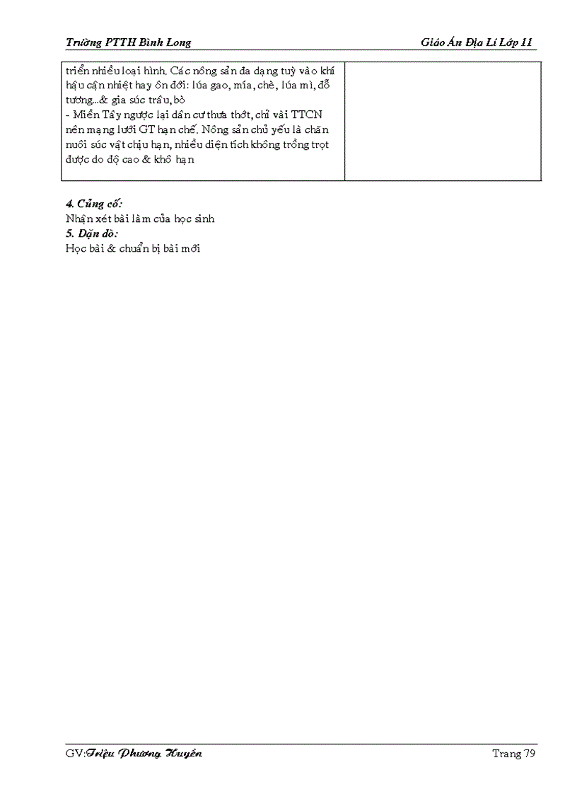 image for page Giao an dia li 11