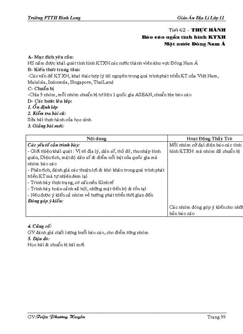 image for page Giao an dia li 11