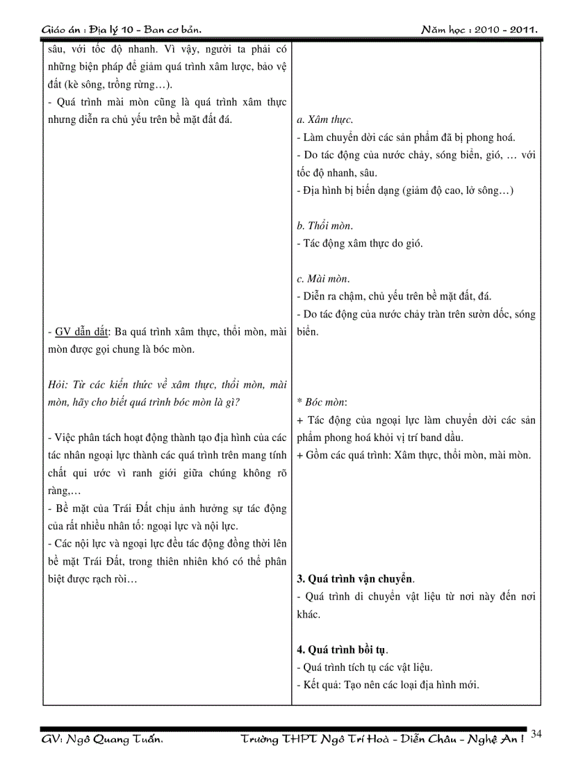 image for page Giao an dia ly 10 bai 1 den bai 30 2010 2011 nqt