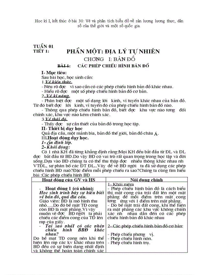 image for page Giáo án Địa lý 10 chuẩn mới 2012