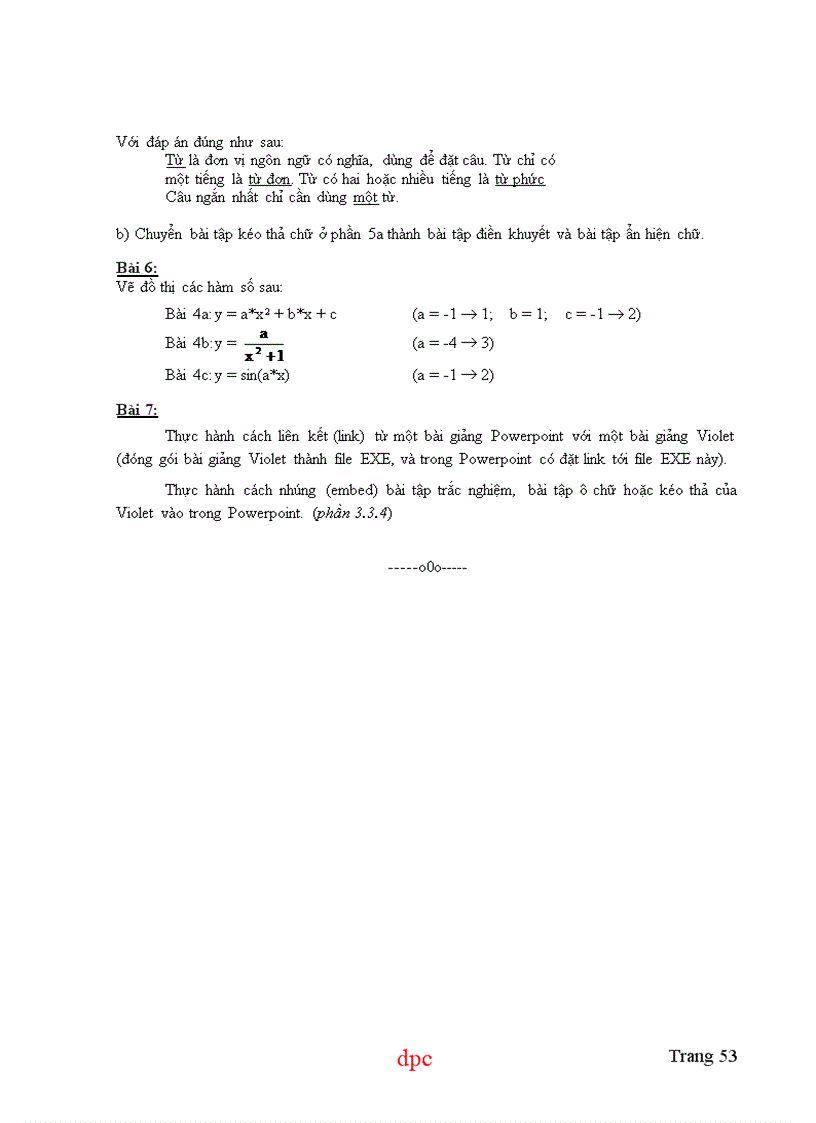 image for page Hướng dẫn sử dụng violet