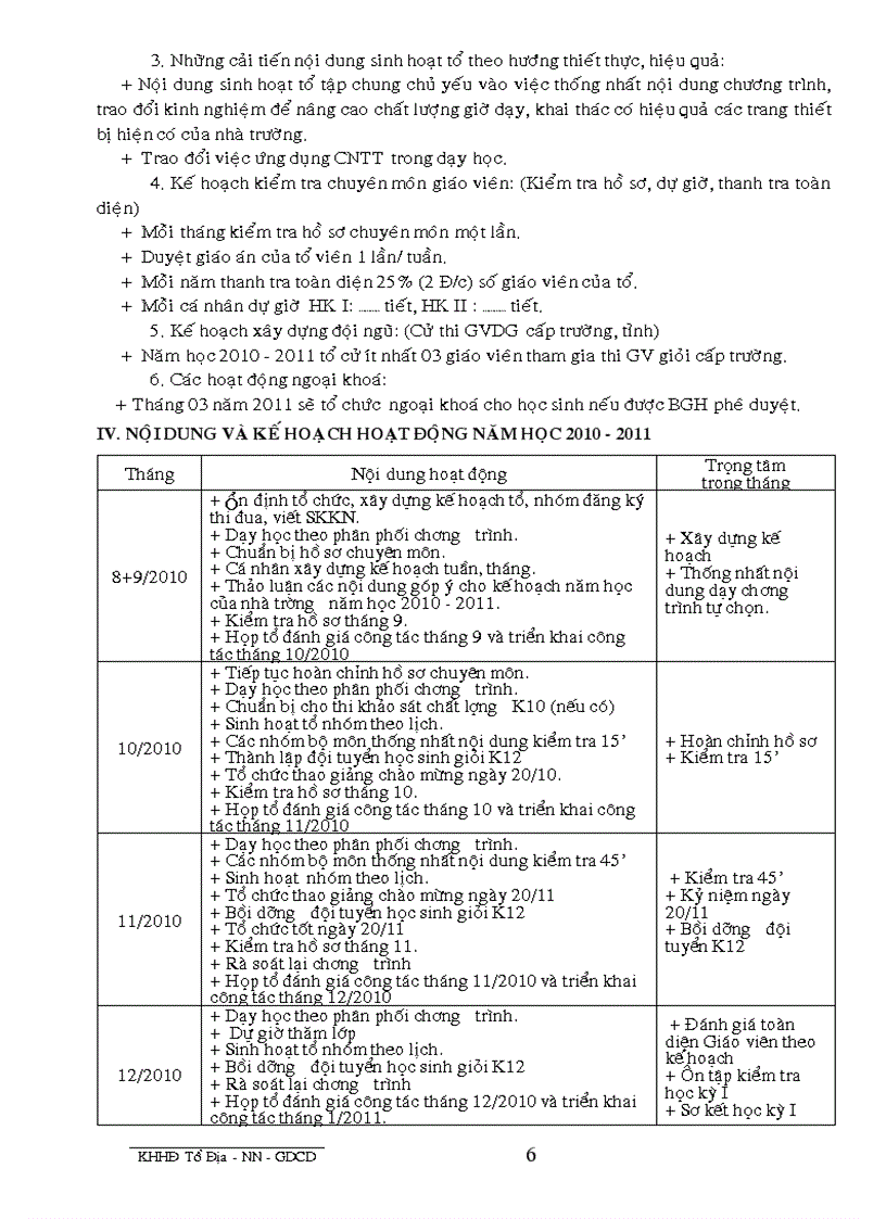 image for page Ke hoach hoat dong to