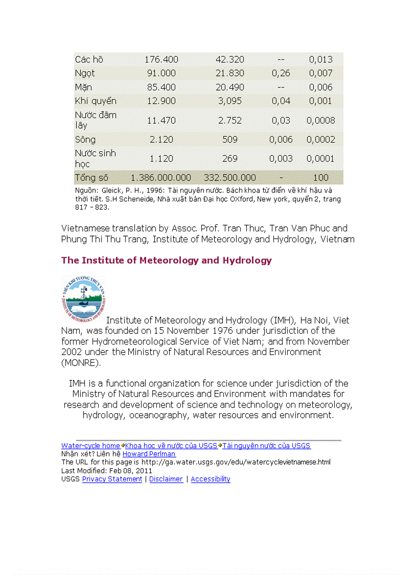 image for page Nước trên Trái Đất