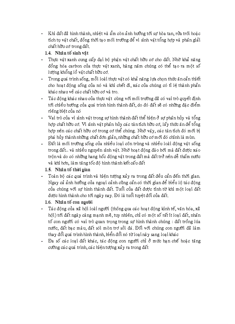 image for page Phân tích các nhân tố hình thành đất