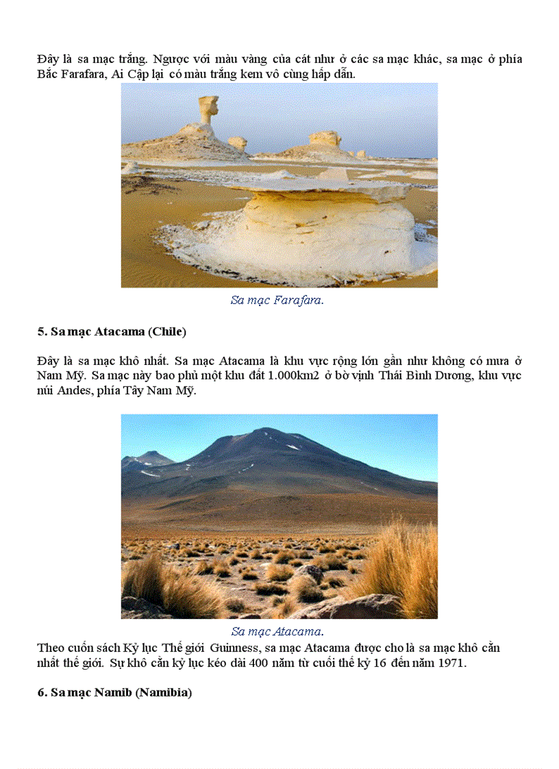 image for page Top 10 sa mạc kì vĩ trên tg