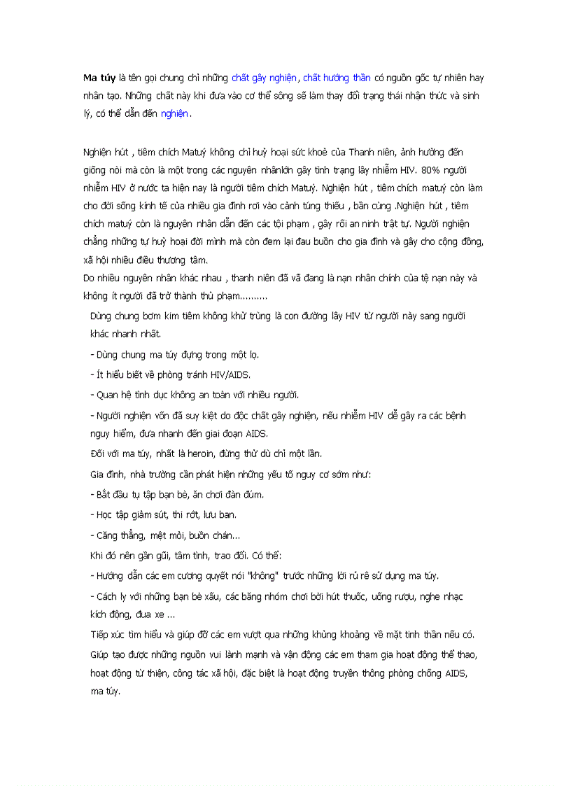 image for page Tư liệu về ma tuý