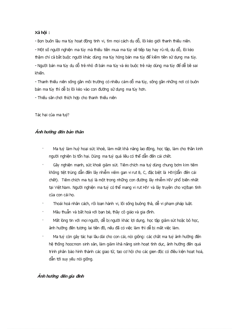 image for page Tư liệu về ma tuý