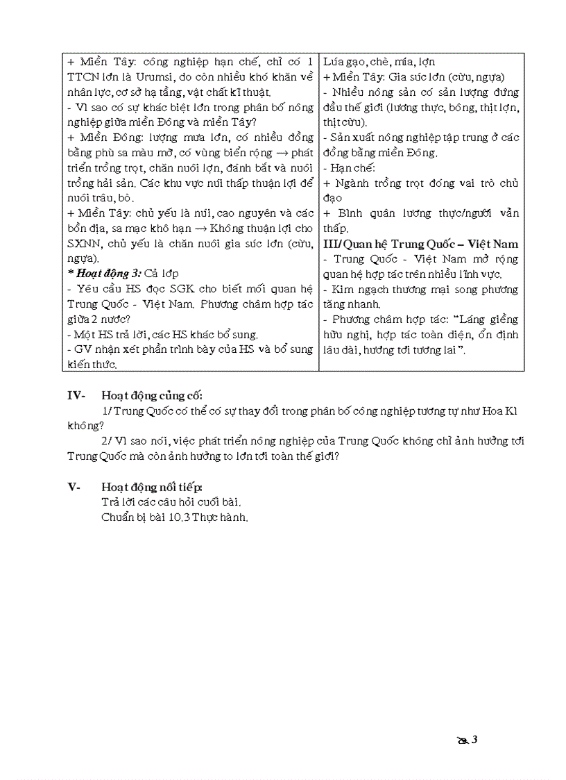 image for page Bài 10 Trung Quốc tiết 2