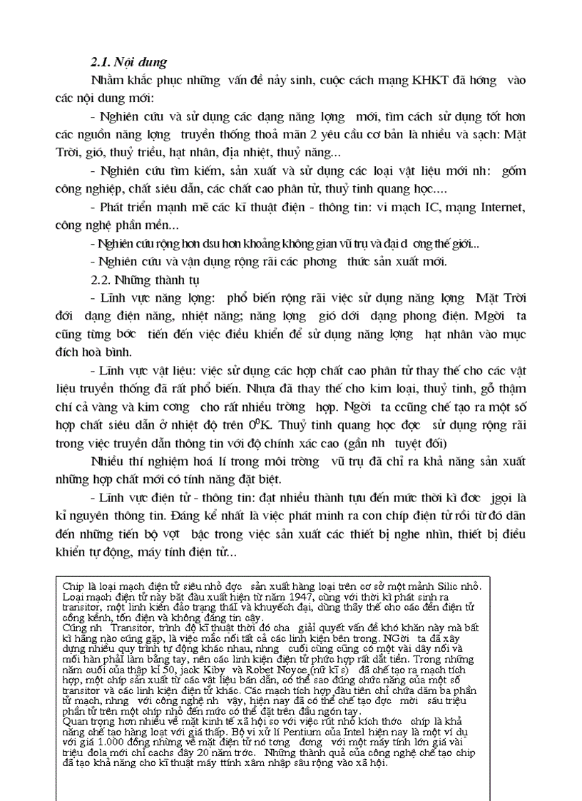 image for page Các cuộc cách mạng KHKT trong lịch sử